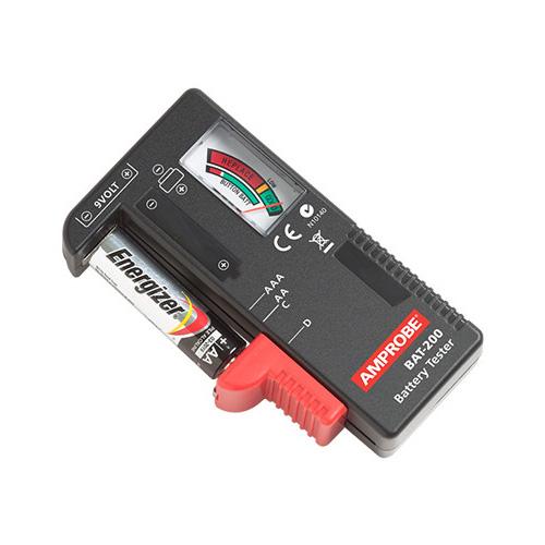 Amprobe BAT-200 Тестер батарейки фото 3 amprobe bat-200 тестер батарейки фото 3