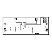 mini-circuits pma4-6263ln-dg+ - свч усилитель 6 - 26.5 ггц, 23.4 дб